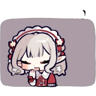 🤣 emoji ࣪ ˖ ꒰ 𝑬𝒍𝒇 𝒈𝒊𝒓𝒍 ꒱ ๛ ˖❝ @stickerslumixy ❞ Telegram sticker 6 of 24