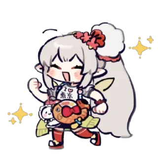😛 emoji ࣪ ˖ ꒰ 𝑬𝒍𝒇 𝒈𝒊𝒓𝒍 ꒱ ๛ ˖❝ @stickerslumixy ❞ Telegram sticker 4 of 24