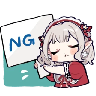 👎 emoji ࣪ ˖ ꒰ 𝑬𝒍𝒇 𝒈𝒊𝒓𝒍 ꒱ ๛ ˖❝ @stickerslumixy ❞ Telegram sticker 20 of 24