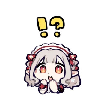 😱 emoji ࣪ ˖ ꒰ 𝑬𝒍𝒇 𝒈𝒊𝒓𝒍 ꒱ ๛ ˖❝ @stickerslumixy ❞ Telegram sticker 21 of 24