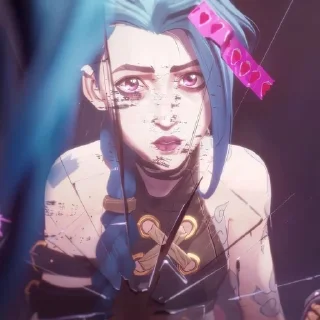 👾 emoji Jinx&Powder🎭 Telegram sticker 7 of 50