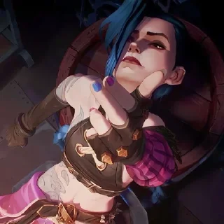 🔫 emoji Jinx&Powder🎭 Telegram sticker 16 of 50