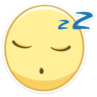 💤 emoji {¬ºཀ°}¬  .     !      °     Zz :: @I_sobere_dup Telegram sticker 16 of 45
