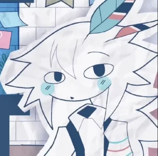 🤩 emoji Энгель:> by @Aiwii_kss_7 @MoiStikiBot Telegram sticker 7 of 27