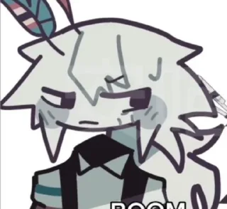 🤩 emoji Энгель:> by @Aiwii_kss_7 @MoiStikiBot Telegram sticker 24 of 27