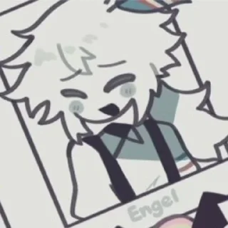 🤩 emoji Энгель:> by @Aiwii_kss_7 @MoiStikiBot Telegram sticker 17 of 27