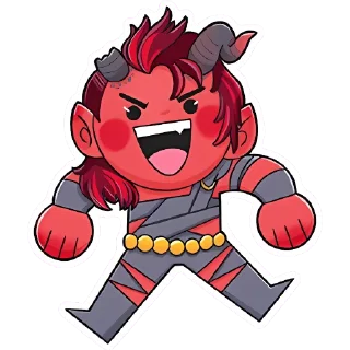 Sticker from Baldur's Gate 3 UA