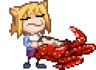 Sticker from Neco-Arc Animated