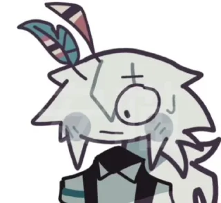 🤩 emoji Энгель:> by @Aiwii_kss_7 @MoiStikiBot Telegram sticker 23 of 27
