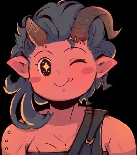 Sticker from Karlach | Baldur's gate 3