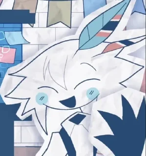 🤩 emoji Энгель:> by @Aiwii_kss_7 @MoiStikiBot Telegram sticker 1 of 27