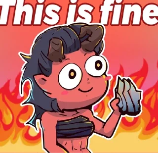 Sticker from Karlach | Baldur's gate 3