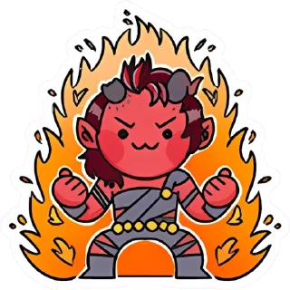 Sticker from Baldur's Gate 3 UA