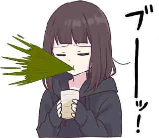 🤮 emoji MenheraChan v.2 @duishenov_talgat Telegram sticker 1 of 77