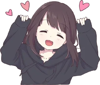 Sticker from Menhera-chan