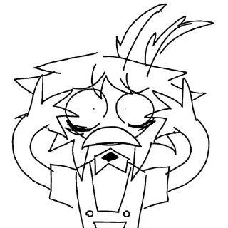 Sticker from Птичка наркоман (Энгель) @Neycha_abobus @SozdaiStickeriBot