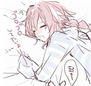 😴 emoji Астольфо ммленький фембои Telegram sticker 5 of 11
