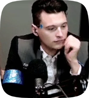 🤔 emoji Коннор, ты чо? Telegram sticker 17 of 20