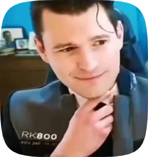 🤨 emoji Коннор, ты чо? Telegram sticker 16 of 20