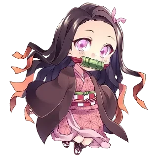 Sticker from ♡ незуко камадо ♡