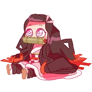 Sticker from ♡ незуко камадо ♡