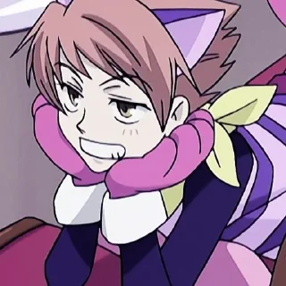 😽 emoji host club - anime 🎭 @nansylla Telegram sticker 22 of 50