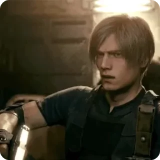 🔫 emoji MeM-Leon Kennedy-@stiker_MeM9 Telegram sticker 16 of 42