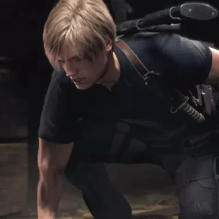 😤 emoji MeM-Leon Kennedy-@stiker_MeM9 Telegram sticker 5 of 42
