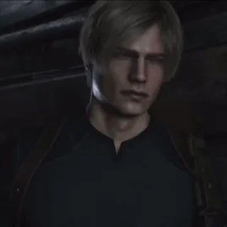 😐 emoji MeM-Leon Kennedy-@stiker_MeM9 Telegram sticker 6 of 42