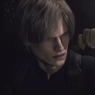 😐 emoji MeM-Leon Kennedy-@stiker_MeM9 Telegram sticker 7 of 42
