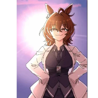 🖼 emoji Umamusume by Archaon 7 Telegram sticker 5 of 120