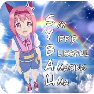 👍 emoji Umamusume by Archaon 7 Telegram sticker 18 of 120