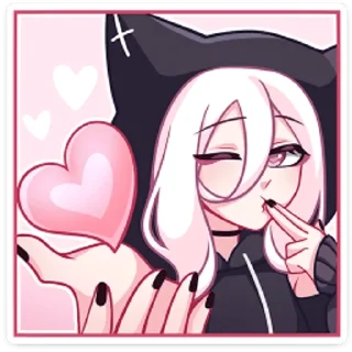 💗 emoji КатШи Telegram sticker 6 of 48