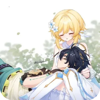 💗 emoji Шипы с Люмин 💛 Telegram sticker 9 of 57