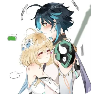 🥰 emoji Шипы с Люмин 💛 Telegram sticker 3 of 57