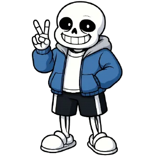 ✌ emoji Санс | @TopTgDima Telegram sticker 9 of 20