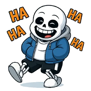 🤣 emoji Санс | @TopTgDima Telegram sticker 15 of 20