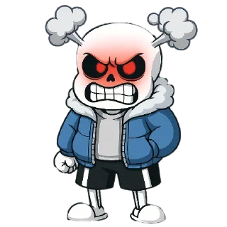 😡 emoji Санс | @TopTgDima Telegram sticker 16 of 20