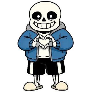 🫶 emoji Санс | @TopTgDima Telegram sticker 6 of 20