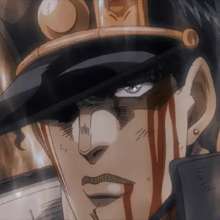 ♓ emoji @Earth928B x @CloobHub JoJo ДжоДжо Дио Джотаро Telegram sticker 24 of 110