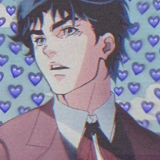 ♓ emoji @Earth928B x @CloobHub JoJo ДжоДжо Дио Джотаро Telegram sticker 20 of 110