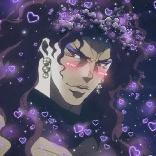 ♓ emoji @Earth928B x @CloobHub JoJo ДжоДжо Дио Джотаро Telegram sticker 9 of 110