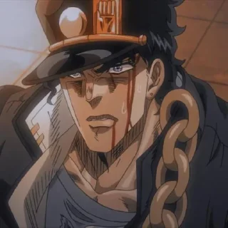 ♓ emoji @Earth928B x @CloobHub JoJo ДжоДжо Дио Джотаро Telegram sticker 23 of 110