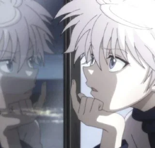 Sticker from @zzwraii Killua Zoldyck