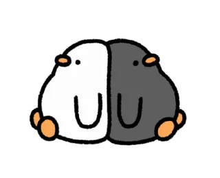🐣 emoji ૮ ˶ˆ꒳ˆ˵ ა ﹕ @mewsticks   ｡ ˚  ○ Telegram sticker 16 of 24