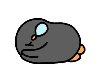 🐣 emoji ૮ ˶ˆ꒳ˆ˵ ა ﹕ @mewsticks   ｡ ˚  ○ Telegram sticker 10 of 24