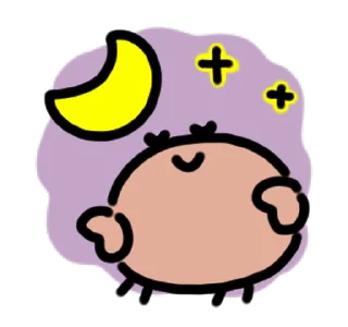 🦀 emoji ૮ ˶ˆ꒳ˆ˵ ა ﹕ @mewsticks   ｡ ˚  ○ Telegram sticker 14 of 24
