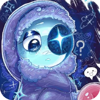 🌑 emoji ꒰🌑꒱﹒ 𝑨𝒔𝒕𝒓𝒐 ﹒⟢ @TwoL0ver Telegram sticker 6 of 119