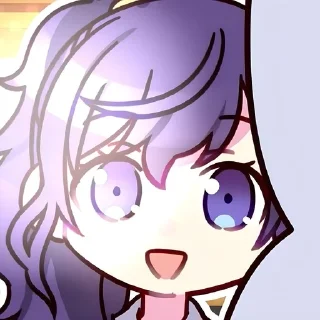 💜 emoji Mᴀfuyu Asᴀhinᴀ. 💫 Telegram sticker 23 of 34