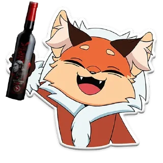 Sticker from Алиса и винишко ведьмака